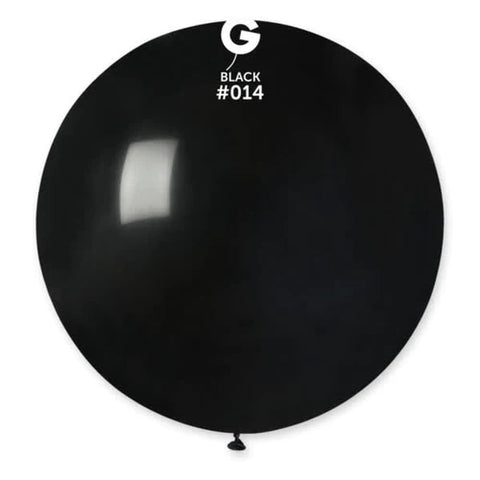 Black Latex Balloons by Gemar