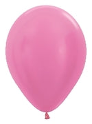 Pearl Fuchsia Latex Balloons by Sempertex