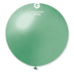 Metallic Acquamarine Latex Balloons by Gemar