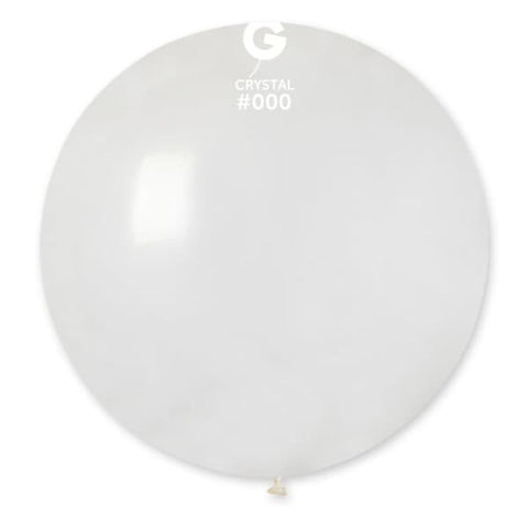 Crystal Clear Latex Balloon by Gemar