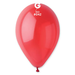 Crystal Red Latex Balloons by Gemar