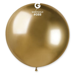 Shiny Gold Latex Balloons by Gemar
