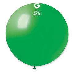 Green #12 Latex Balloons by Gemar