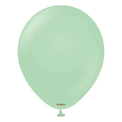 Macaron Green Latex Balloons by Kalisan