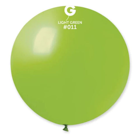 Light Green Latex Balloons by Gemar