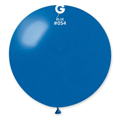 Metallic Blue #54 Latex Balloons by Gemar