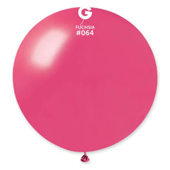 Metallic Fuchsia Latex Balloons by Gemar