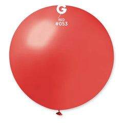 Metallic Red Latex Balloons by Gemar