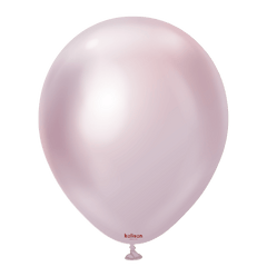Mirror Pink Gold Latex Balloons by Kalisan