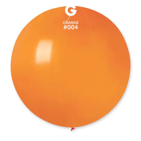 Orange Latex Balloons by Gemar