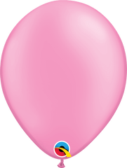 Neon Pink Latex Balloons by Qualatex