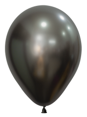 Silk Midnight Grey Latex Balloons by Sempertex