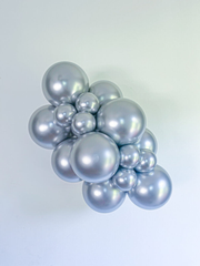 Silvery Effects Latex Balloons by Tuftex