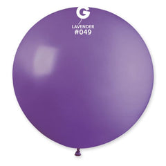 Lavender Latex Balloons by Gemar