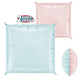 Deco Bicolor Square - Pastel Blue & Pink (2 Pk) 24" Foil