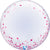 DECO Pink Confetti Dots 24" Balloon