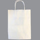 10" x 8" White Gift Bag