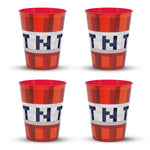 10 Oz. Minecraft Plastic Stadium Cups (4Pk)