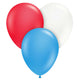 Tuftex Patriotic Assortment - Standard 11" Latex Balloons - 100pk