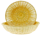 12" Bamboo Bun Basket