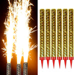 Cake Sparkler Party Candles - Large (6 Pk)