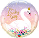 Oh Lovely Day Swan 18" Balloon