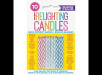 Magic Relighting Candles (10 candle set)