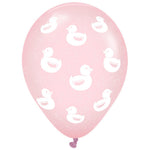 Just Ducky Girl - 6 Pack 11" Latex Balloons