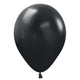 Sempertex Deluxe Black 11" Latex Balloons - 25pk