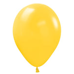 Sempertex Deluxe Honey Yellow 11" Latex Balloons - 25pk