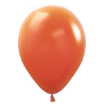 Sempertex Deluxe Sunset Orange 11" Latex Balloons - 25pk