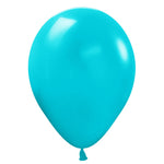 Sempertex Deluxe Turquoise Blue 11" Latex Balloons - 25pk