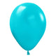 Sempertex Deluxe Turquoise Blue 11" Latex Balloons - 25pk