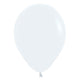 Sempertex Fashion White 11" Latex Balloons - 25pk