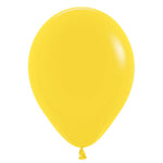 Sempertex Fashion Yellow 11" Latex Balloons - 25pk