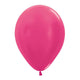 Sempertex Metallic Fuchsia 11" Latex Balloons - 25pk