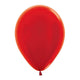 Sempertex Metallic Red 11" Latex Balloons - 25pk