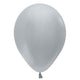 Sempertex Metallic Silver 11" Latex Balloons - 25pk
