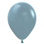 Sempertex Pastel Dusk Blue 11" Latex Balloons - 25pk