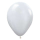 Sempertex Pearl White 11" Latex Balloons - 25pk