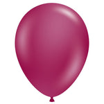 Tuftex Crystal Burgundy - 10 Pack 11" Latex Balloons