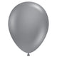 Tuftex Gray Smoke 11" Latex Balloons - 250pk (Bulk)