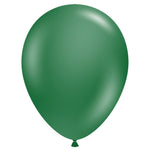 Tuftex Metallic Forest Green - 250 Pack (Bulk) 11" Latex Balloons