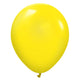 Kalisan Standard Yellow 12″ Latex Balloons (10 count)