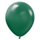 Kalisan Standard Dark Green 12″ Latex Balloons (10 count)