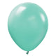 Kalisan Standard Sea Green 12″ Latex Balloons (10 count)