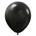 Kalisan Standard Black 12″ Latex Balloons (10 count)