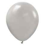 Kalisan Standard Grey 12" 10 Pack Latex Balloon
