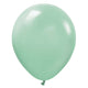 Kalisan Standard Mint Green 12" 10 Pack Latex Balloon