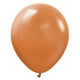 Kalisan Standard Caramel Brown 12" 10 Pack Latex Balloon